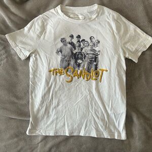 Abercrombie Kids White Graphic Tee